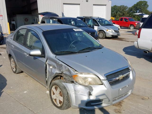 KL1TD56678B148843 - 2008 CHEVROLET AVEO BASE Күміс фото 1