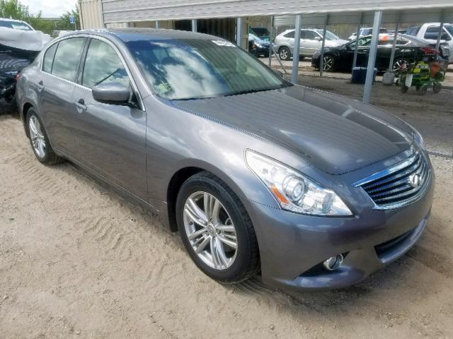 JN1CV6AP6DM713726 - 2013 INFINITI G37 BASE GRAY photo 1