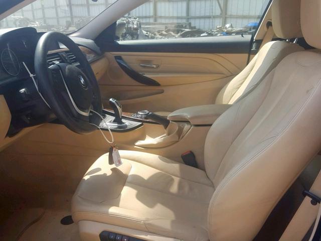 WBA3N9C53EF722025 - 2014 BMW 428 XI BLUE photo 5