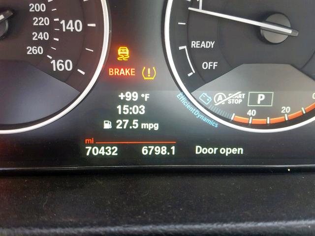 WBA3N9C53EF722025 - 2014 BMW 428 XI BLUE photo 8