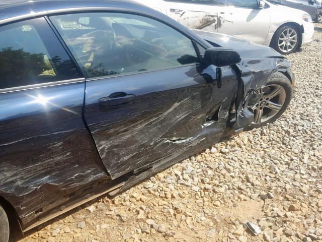 WBA3N9C53EF722025 - 2014 BMW 428 XI BLUE photo 9