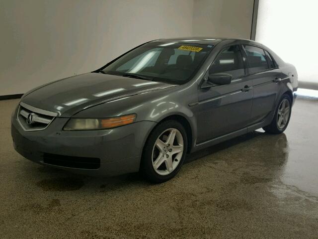 19UUA66205A053357 - 2005 ACURA TL GRAY photo 2