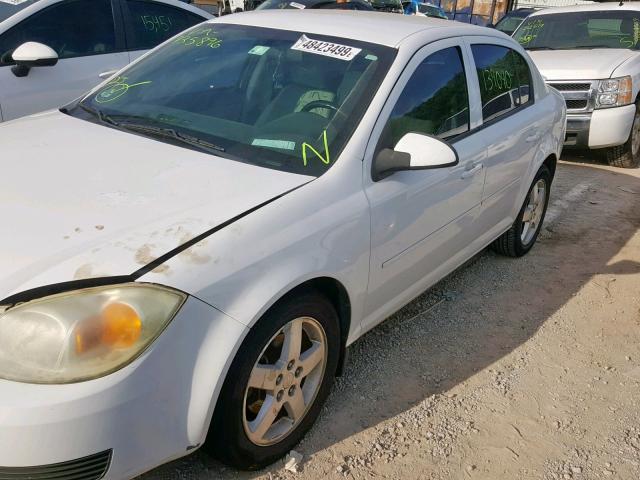 1G1AL55FX77358965 - 2007 CHEVROLET COBALT LT WHITE photo 10