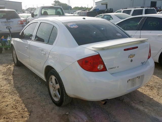 1G1AL55FX77358965 - 2007 CHEVROLET COBALT LT WHITE photo 3