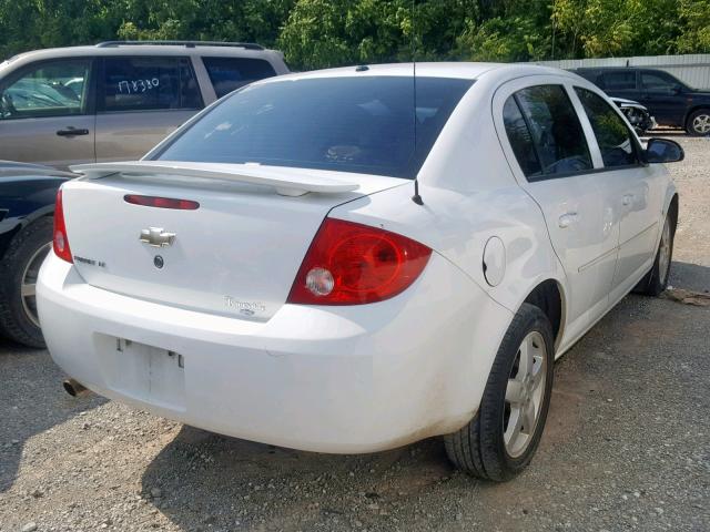 1G1AL55FX77358965 - 2007 CHEVROLET COBALT LT WHITE photo 4