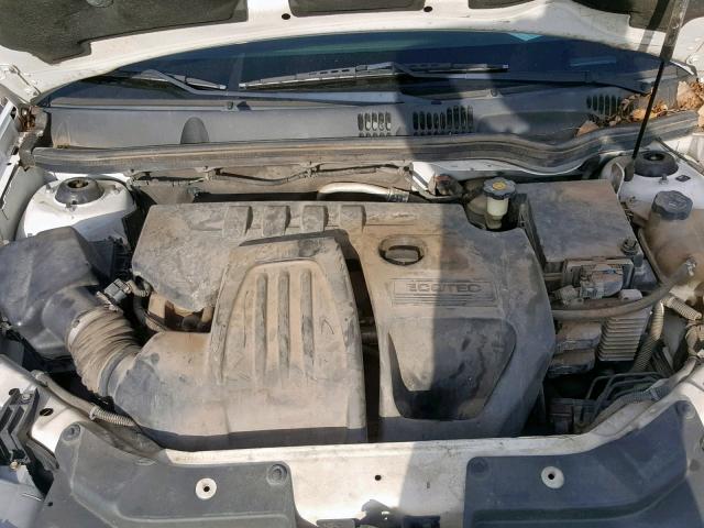 1G1AL55FX77358965 - 2007 CHEVROLET COBALT LT WHITE photo 7