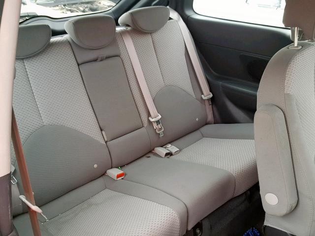 KMHCN36C38U082971 - 2008 HYUNDAI ACCENT SE BLUE photo 6