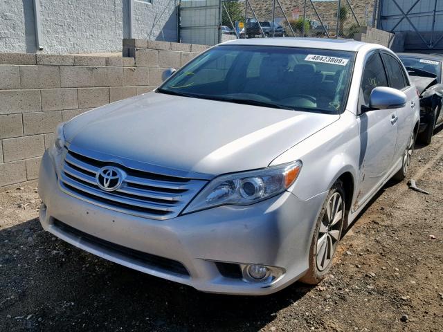 4T1BK3DB3BU429396 - 2011 TOYOTA AVALON BAS SILVER photo 2