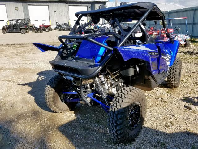 5Y4AN29Y2KA100728 - 2019 YAMAHA YXZ1000 BLUE photo 4