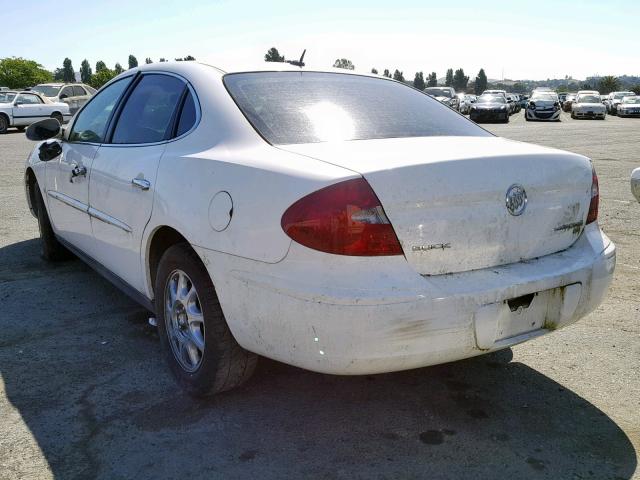 2G4WC582861167798 - 2006 BUICK LACROSSE C WHITE photo 3