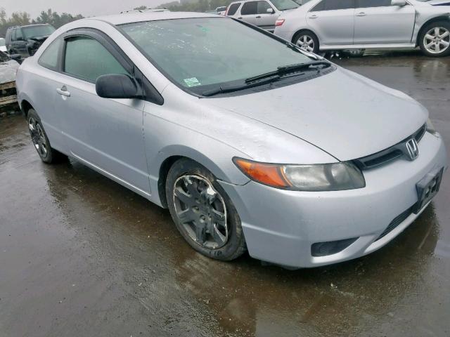 2HGFG12657H583895 - 2007 HONDA CIVIC LX SILVER photo 1