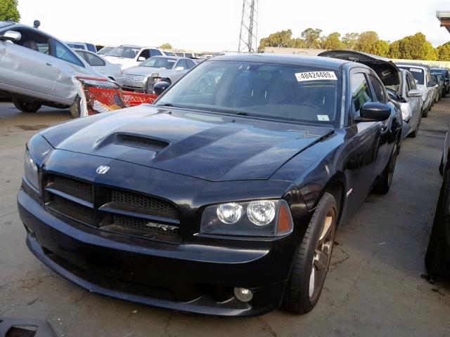 2B3KA73W96H289092 - 2006 DODGE CHARGER SR BLACK photo 2