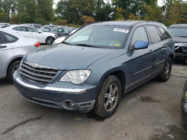 2A8GF68X17R290209 - 2007 CHRYSLER PACIFICA T BLUE photo 2