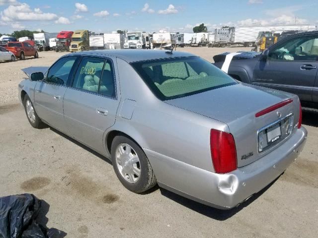 1G6KD54YX5U217620 - 2005 CADILLAC DEVILLE SILVER photo 3