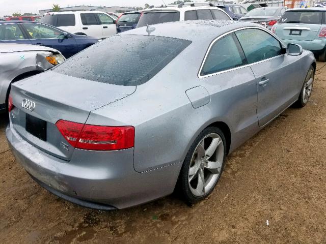 WAULFAFR5BA024733 - 2011 AUDI A5 PREMIUM GRAY photo 4