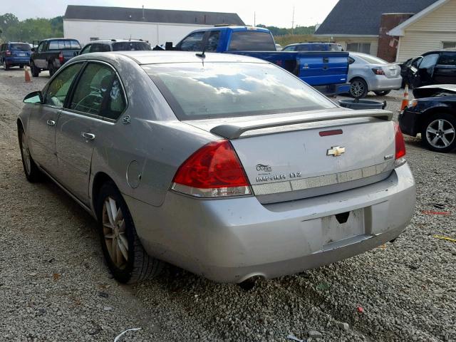 2G1WU583481232247 - 2008 CHEVROLET IMPALA LTZ SILVER photo 3