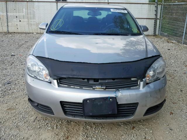 2G1WU583481232247 - 2008 CHEVROLET IMPALA LTZ SILVER photo 9