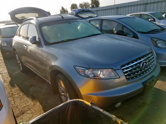 JNRAS08W64X200014 - 2004 INFINITI FX35 GRAY photo 1