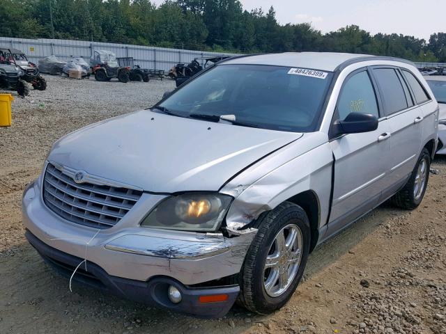 2C8GM68404R307627 - 2004 CHRYSLER PACIFICA SILVER photo 2