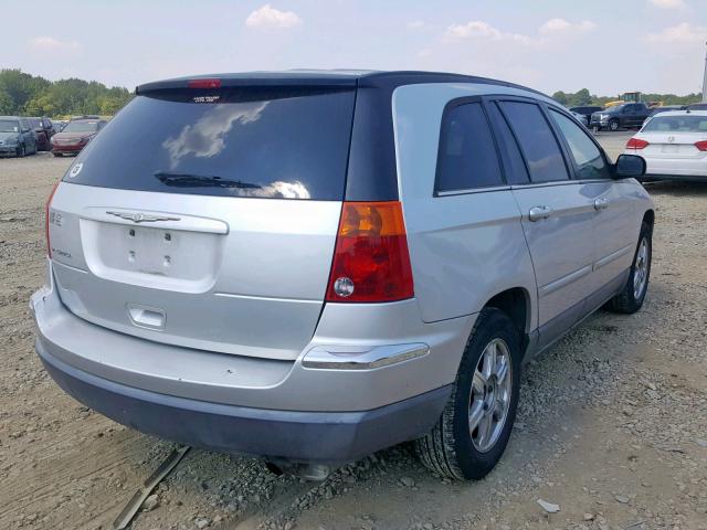 2C8GM68404R307627 - 2004 CHRYSLER PACIFICA SILVER photo 4