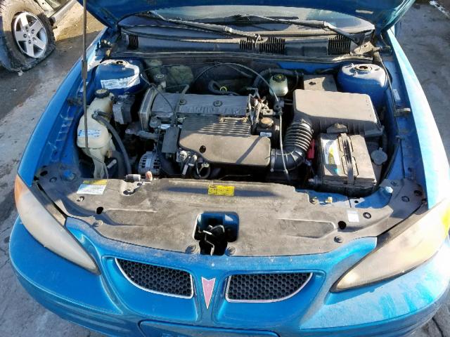 1G2NE12T9XM893104 - 1999 PONTIAC GRAND AM S BLUE photo 7
