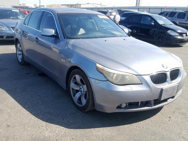 WBANA53534B176233 - 2004 BMW 525 I SILVER photo 1