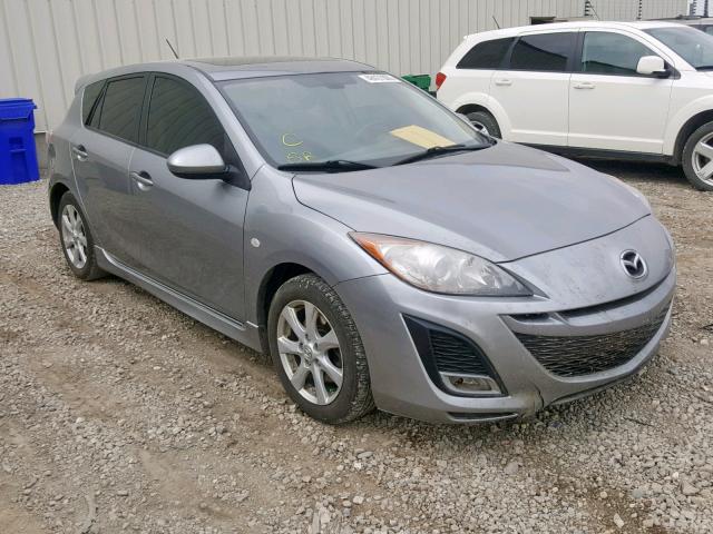 JM1BL1H54A1262573 - 2010 MAZDA 3 S GRAY photo 1