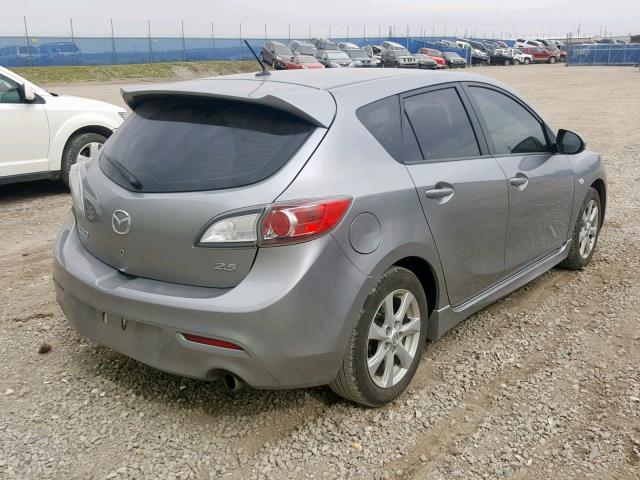 JM1BL1H54A1262573 - 2010 MAZDA 3 S GRAY photo 4