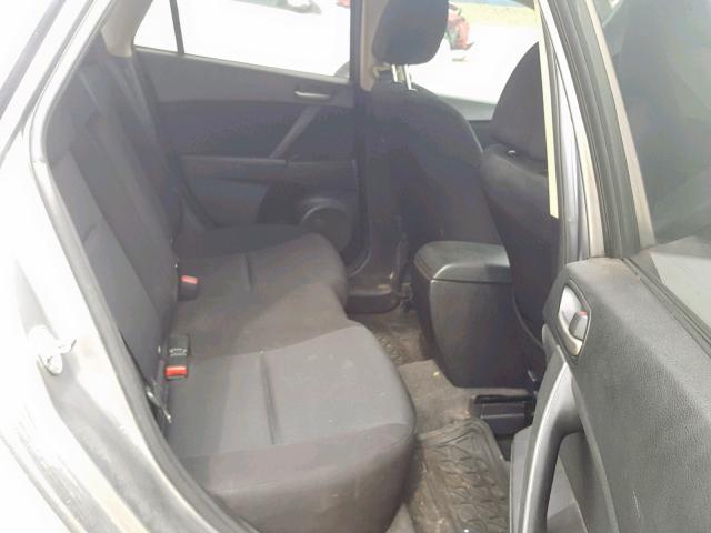 JM1BL1H54A1262573 - 2010 MAZDA 3 S GRAY photo 6