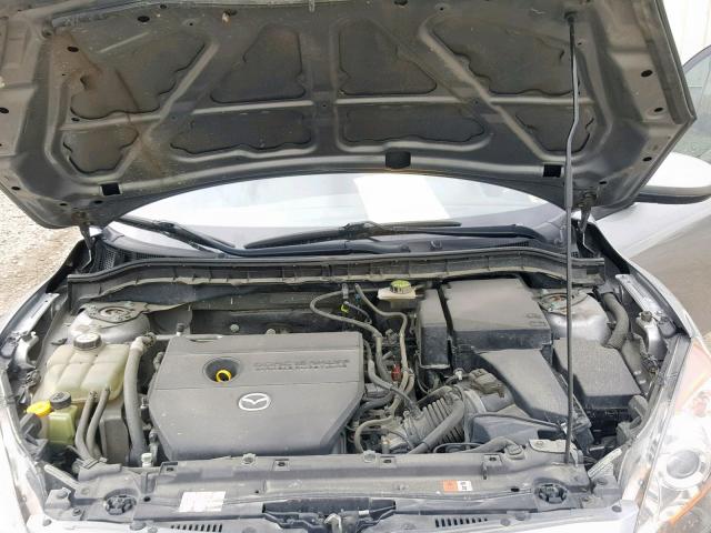 JM1BL1H54A1262573 - 2010 MAZDA 3 S GRAY photo 7