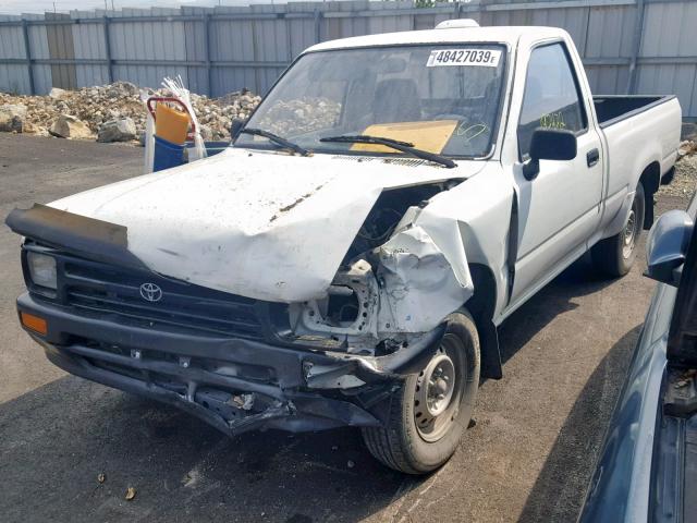 JT4RN81A7S5206288 - 1995 TOYOTA PICKUP 1/2 WHITE photo 2