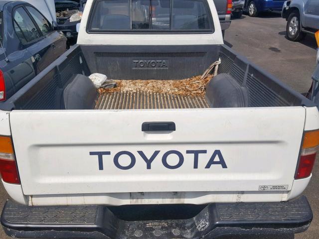 JT4RN81A7S5206288 - 1995 TOYOTA PICKUP 1/2 WHITE photo 6