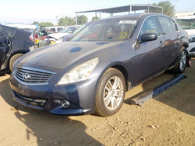 JN1CV6AP9CM621637 - 2012 INFINITI G37 BASE GRAY photo 2