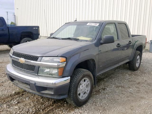 1GCDT33E688200136 - 2008 CHEVROLET COLORADO L GRAY photo 2
