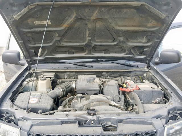 1GCDT33E688200136 - 2008 CHEVROLET COLORADO L GRAY photo 7