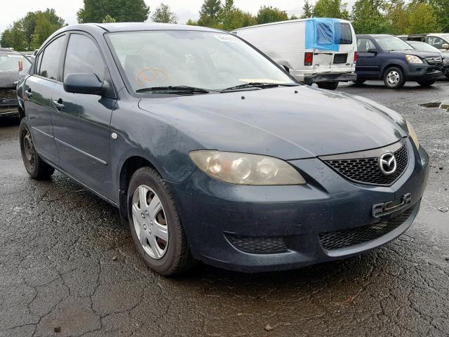 JM1BK12F361446317 - 2006 MAZDA 3 I GREEN photo 1