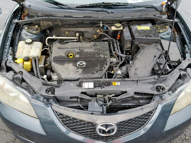 JM1BK12F361446317 - 2006 MAZDA 3 I GREEN photo 7