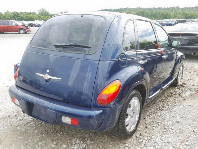 3C8FY68B35T628817 - 2005 CHRYSLER PT CRUISER BLUE photo 4