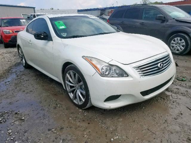 JNKCV64E48M120426 - 2008 INFINITI G37 BASE WHITE photo 1