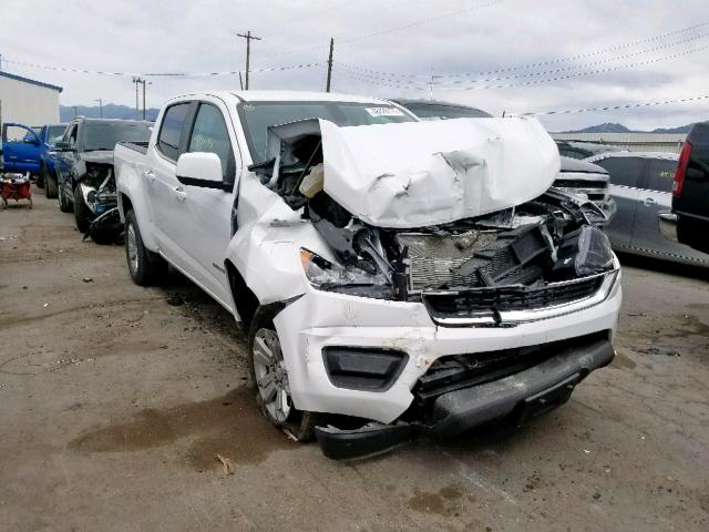 1GCGSCEN0J1302527 - 2018 CHEVROLET COLORADO L WHITE photo 1