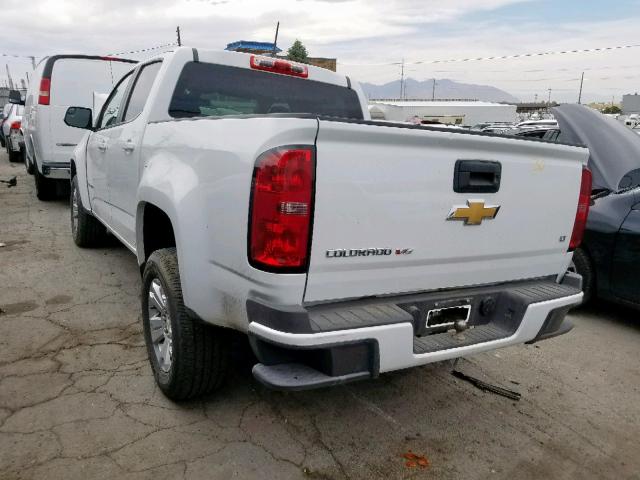 1GCGSCEN0J1302527 - 2018 CHEVROLET COLORADO L WHITE photo 3