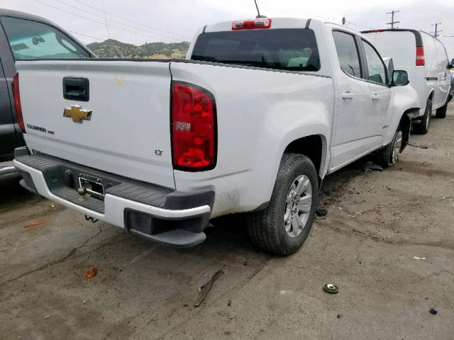 1GCGSCEN0J1302527 - 2018 CHEVROLET COLORADO L WHITE photo 4