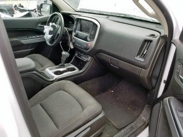 1GCGSCEN0J1302527 - 2018 CHEVROLET COLORADO L WHITE photo 5