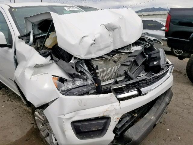 1GCGSCEN0J1302527 - 2018 CHEVROLET COLORADO L WHITE photo 9