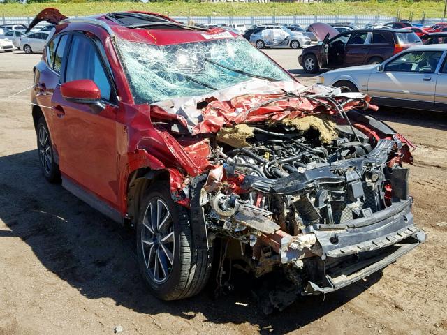 JM3KFBDM9J0432627 - 2018 MAZDA CX-5 GRAND RED photo 1