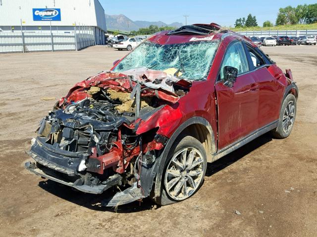 JM3KFBDM9J0432627 - 2018 MAZDA CX-5 GRAND RED photo 2