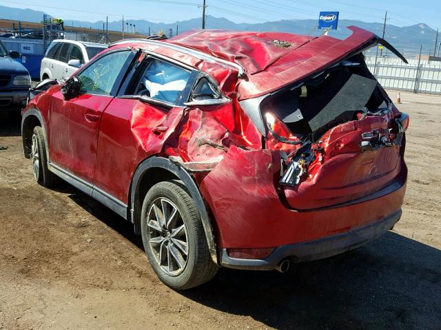 JM3KFBDM9J0432627 - 2018 MAZDA CX-5 GRAND RED photo 3