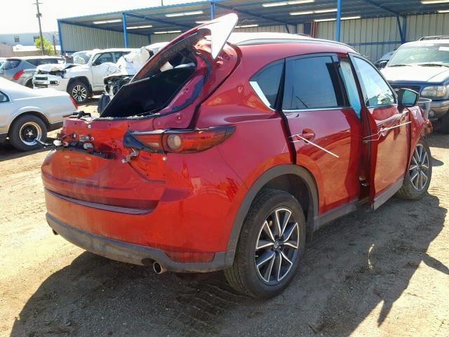 JM3KFBDM9J0432627 - 2018 MAZDA CX-5 GRAND RED photo 4