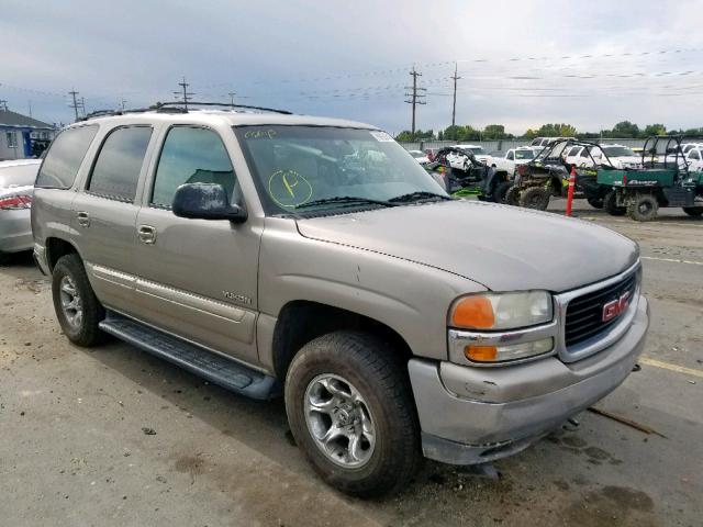 1GKEK13T01J225109 - 2001 GMC YUKON GOLD photo 1