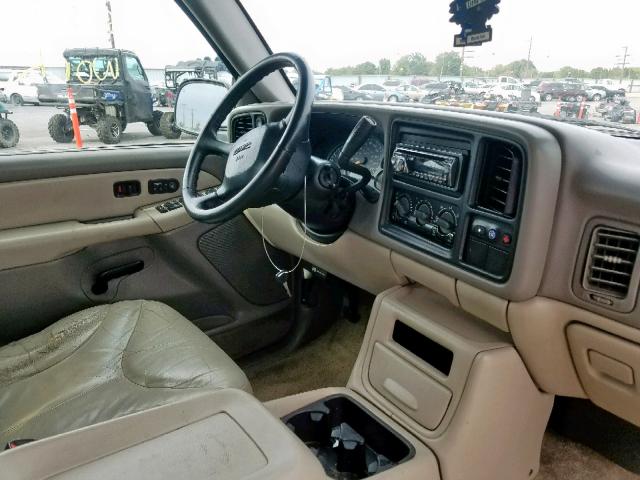 1GKEK13T01J225109 - 2001 GMC YUKON GOLD photo 9